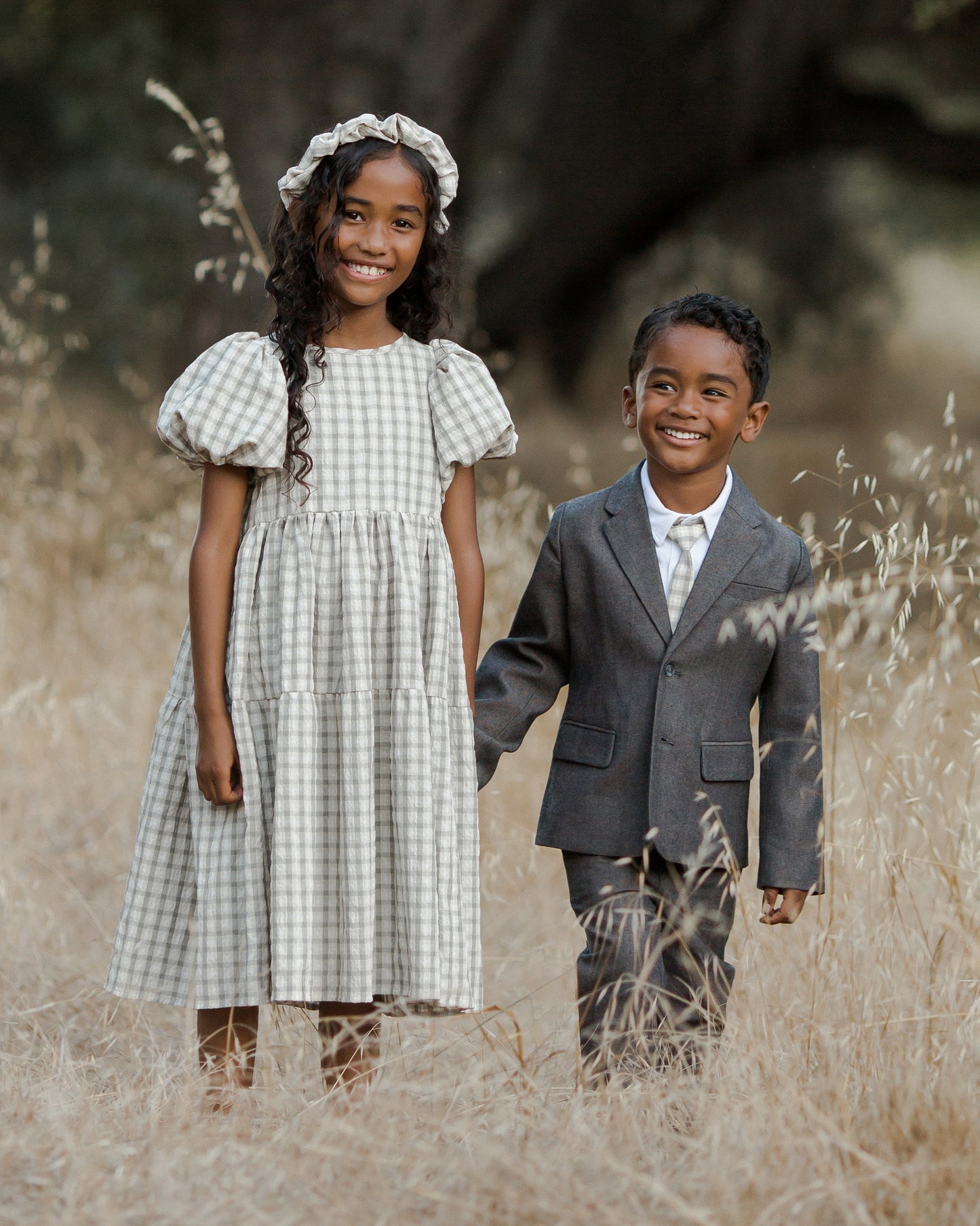 Chloe Dress, Autumn Plaid