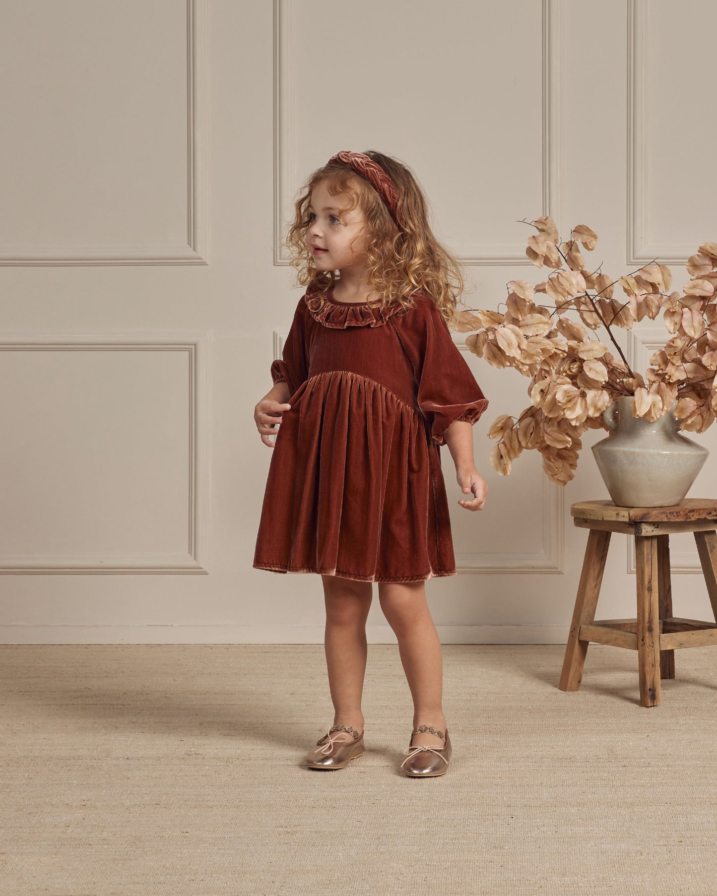 Adeline Dress, Berry