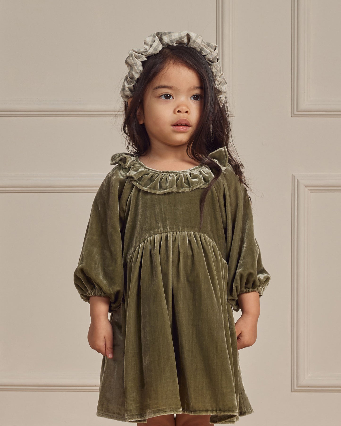 Adeline Dress, Pine