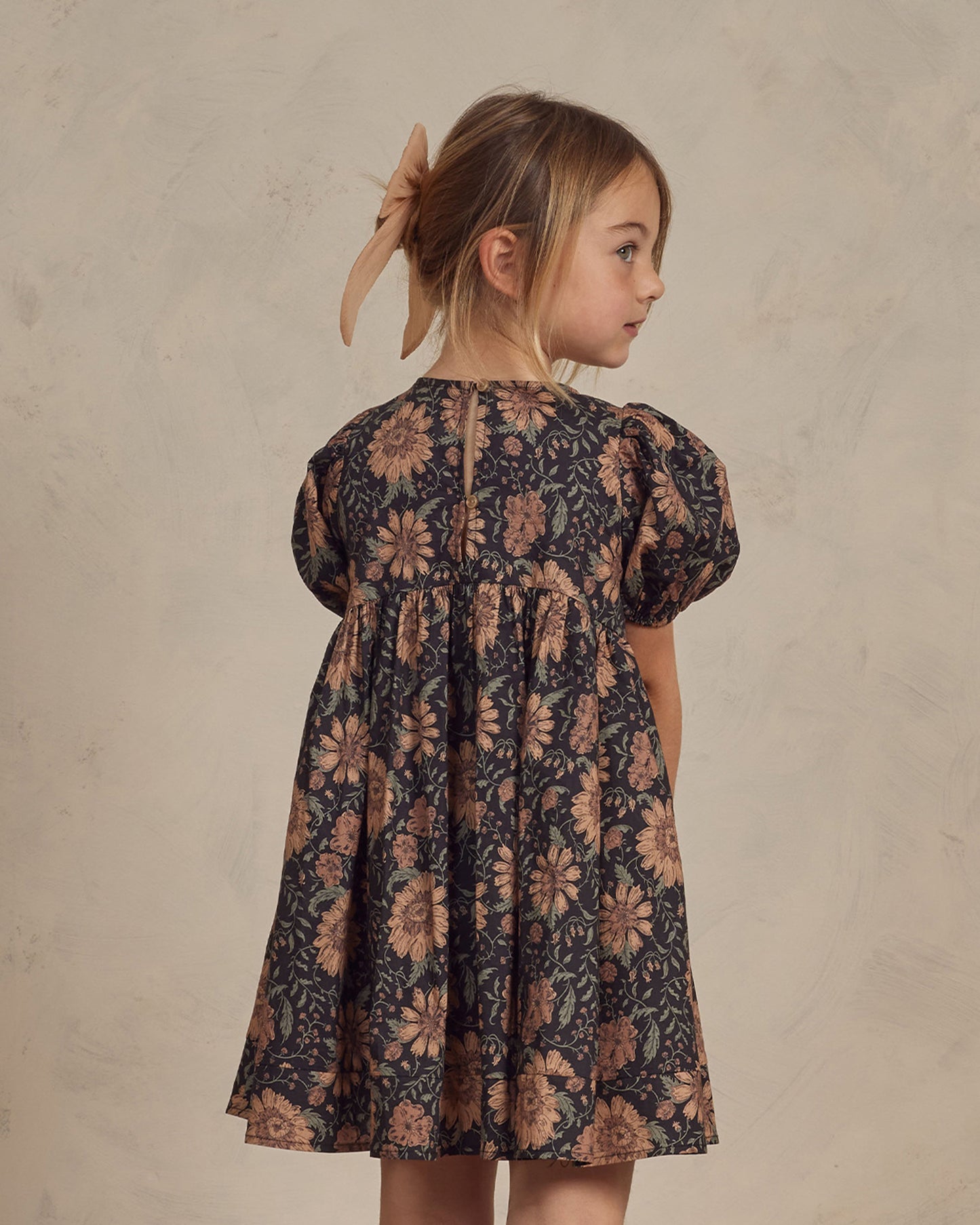 Luna Dress, Holiday Bloom