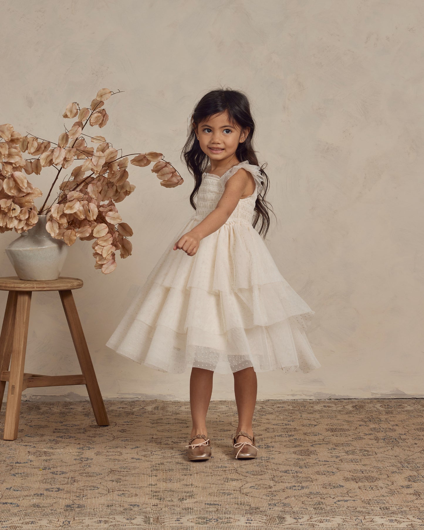 Valentina Dress, Ivory