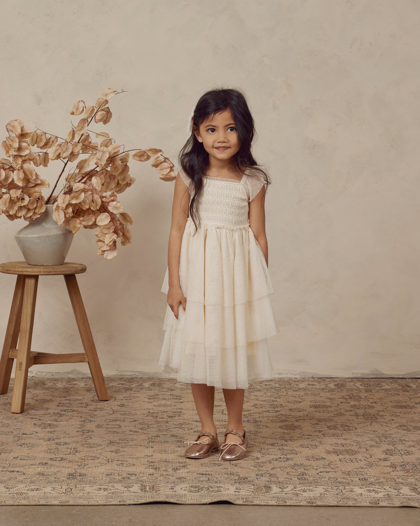 Valentina Dress, Ivory