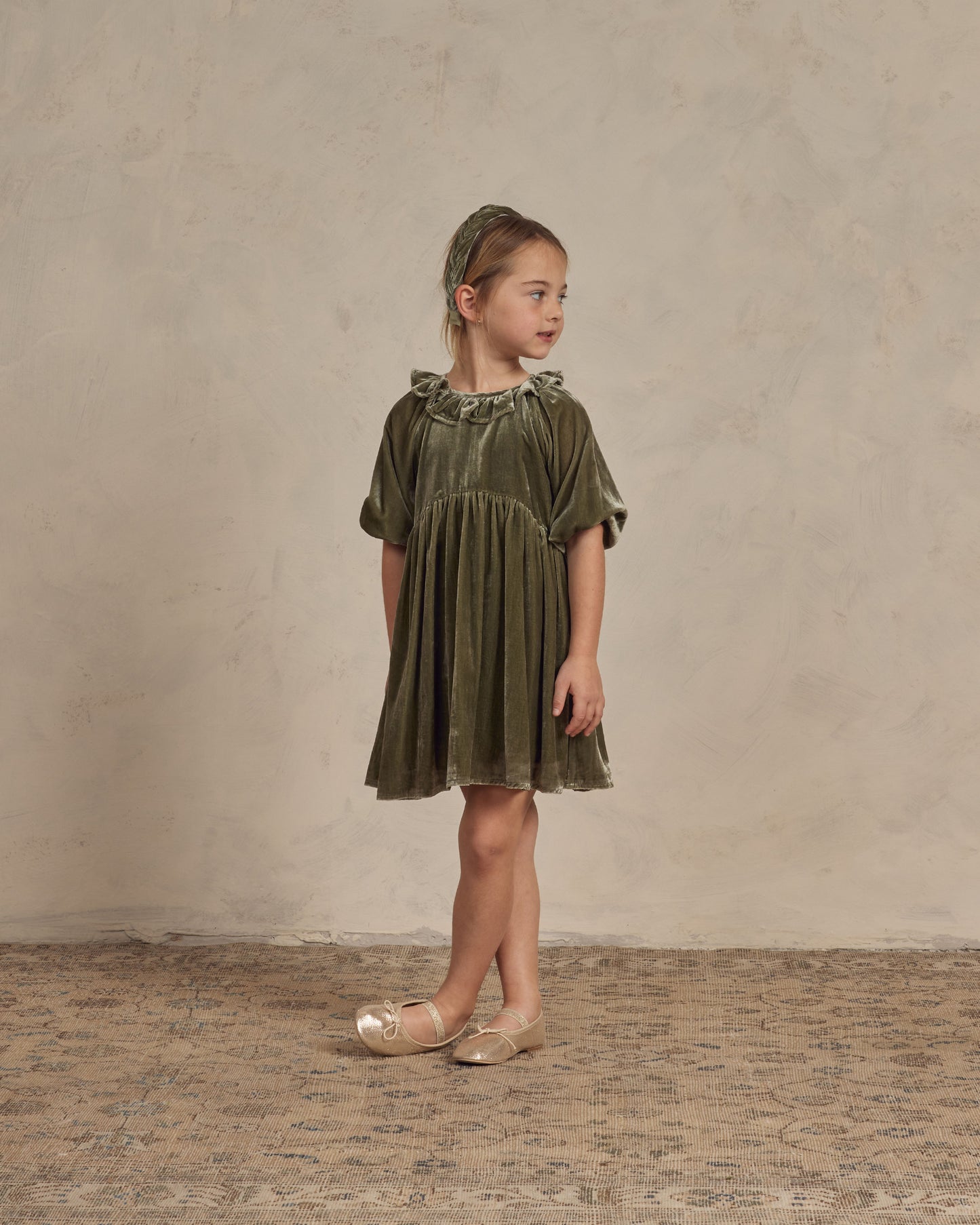 Adeline Dress, Pine