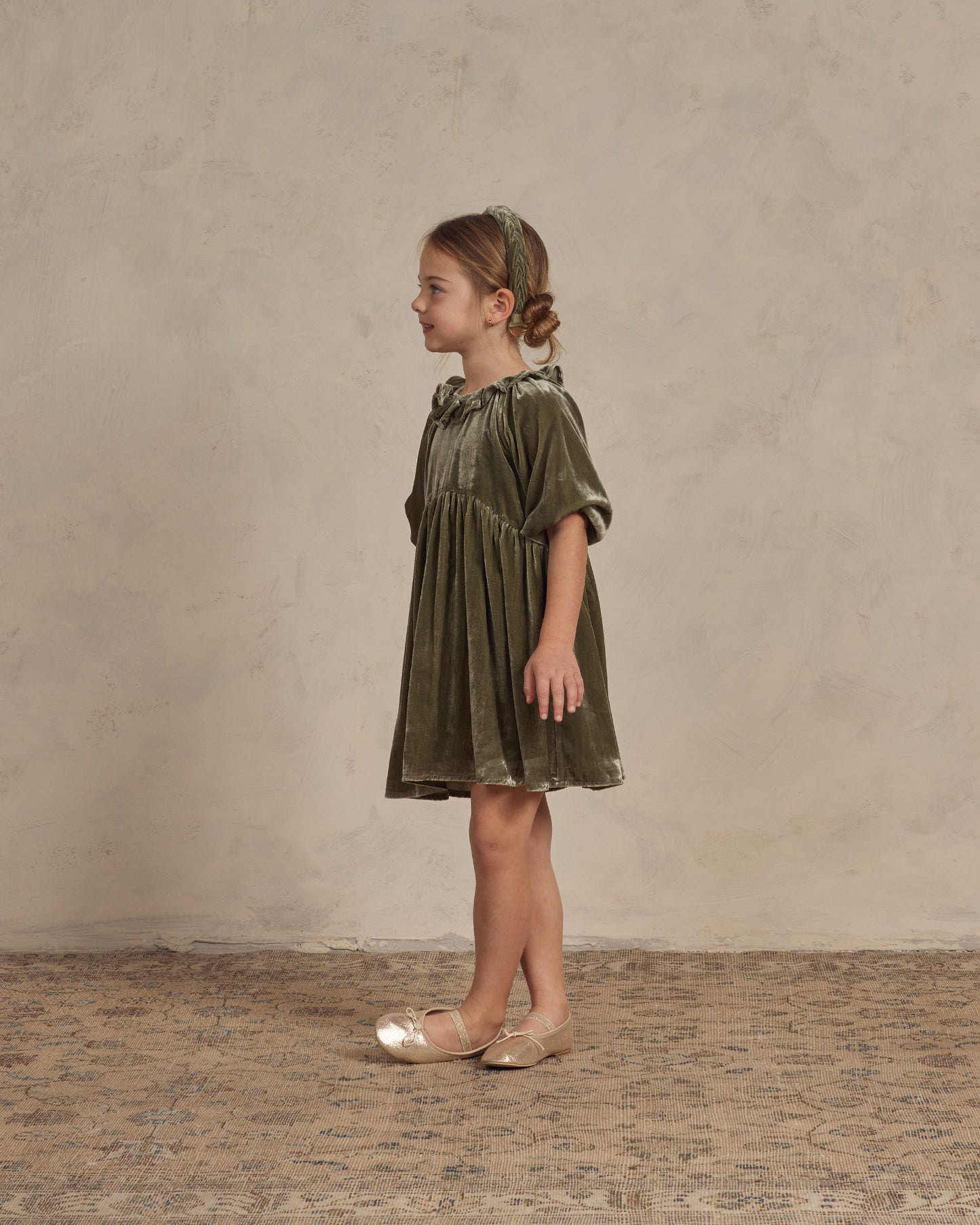 Adeline Dress, Pine