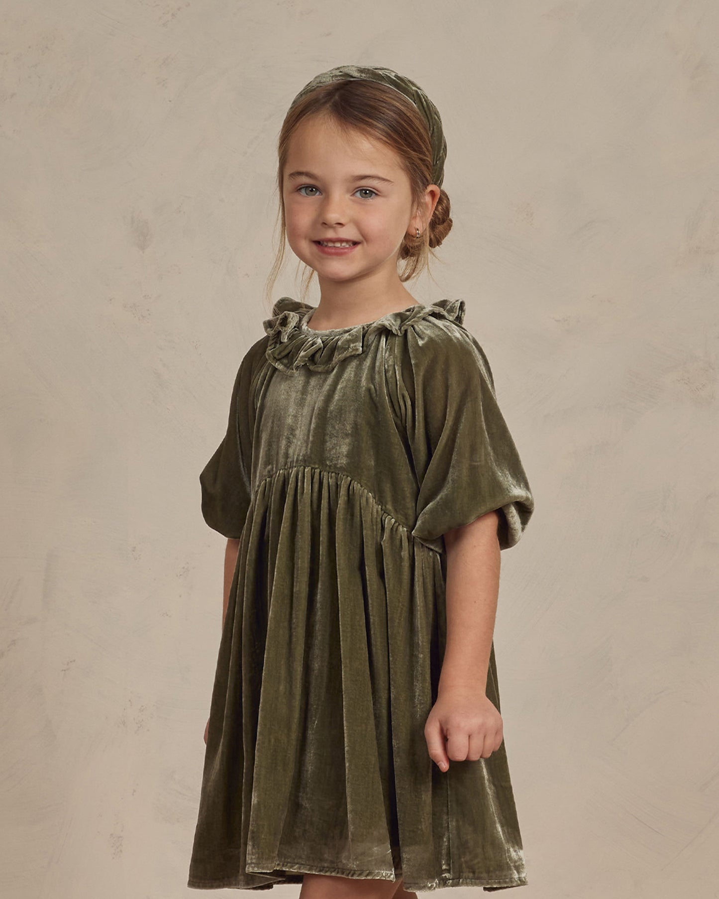 Adeline Dress, Pine