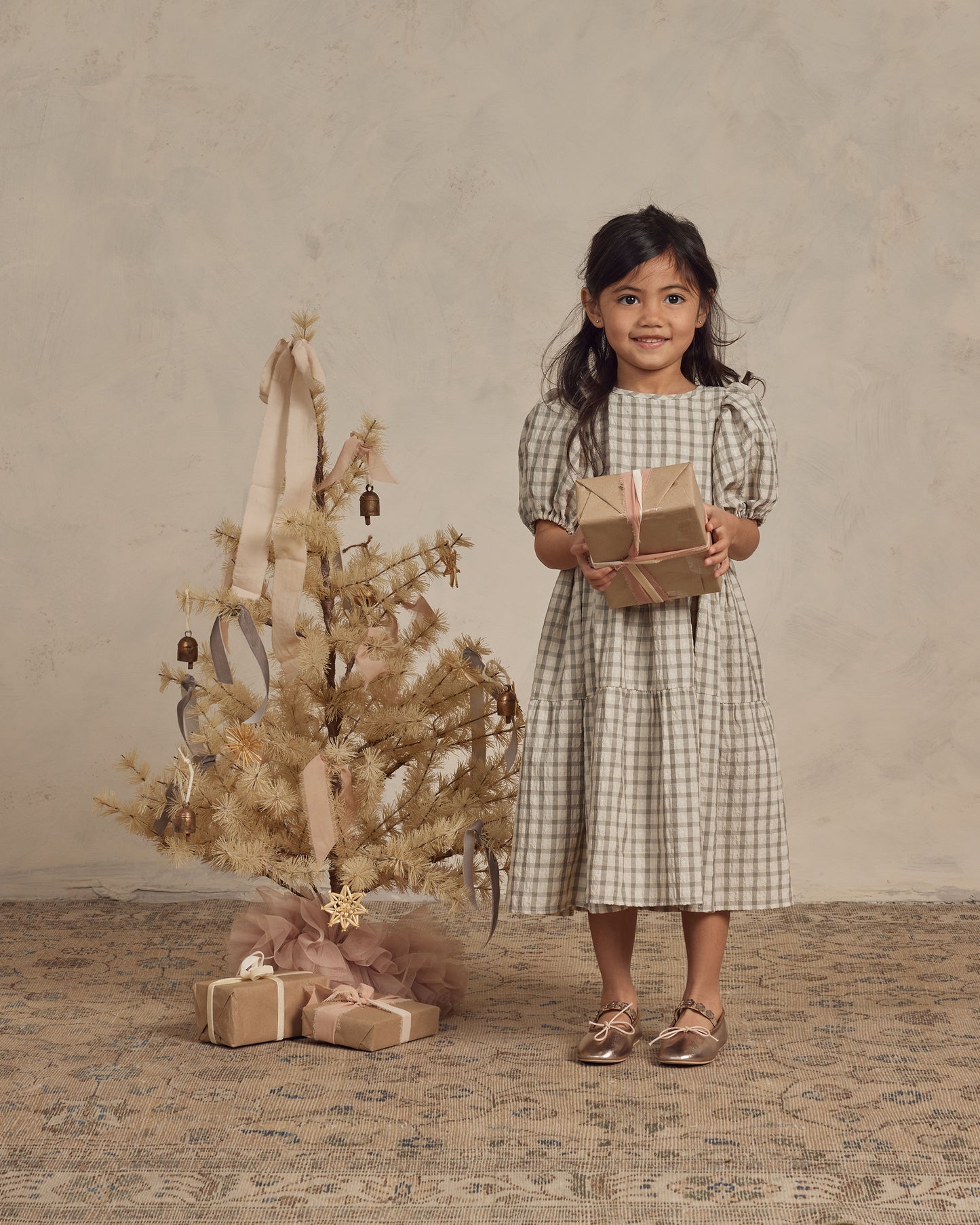 Chloe Dress, Autumn Plaid