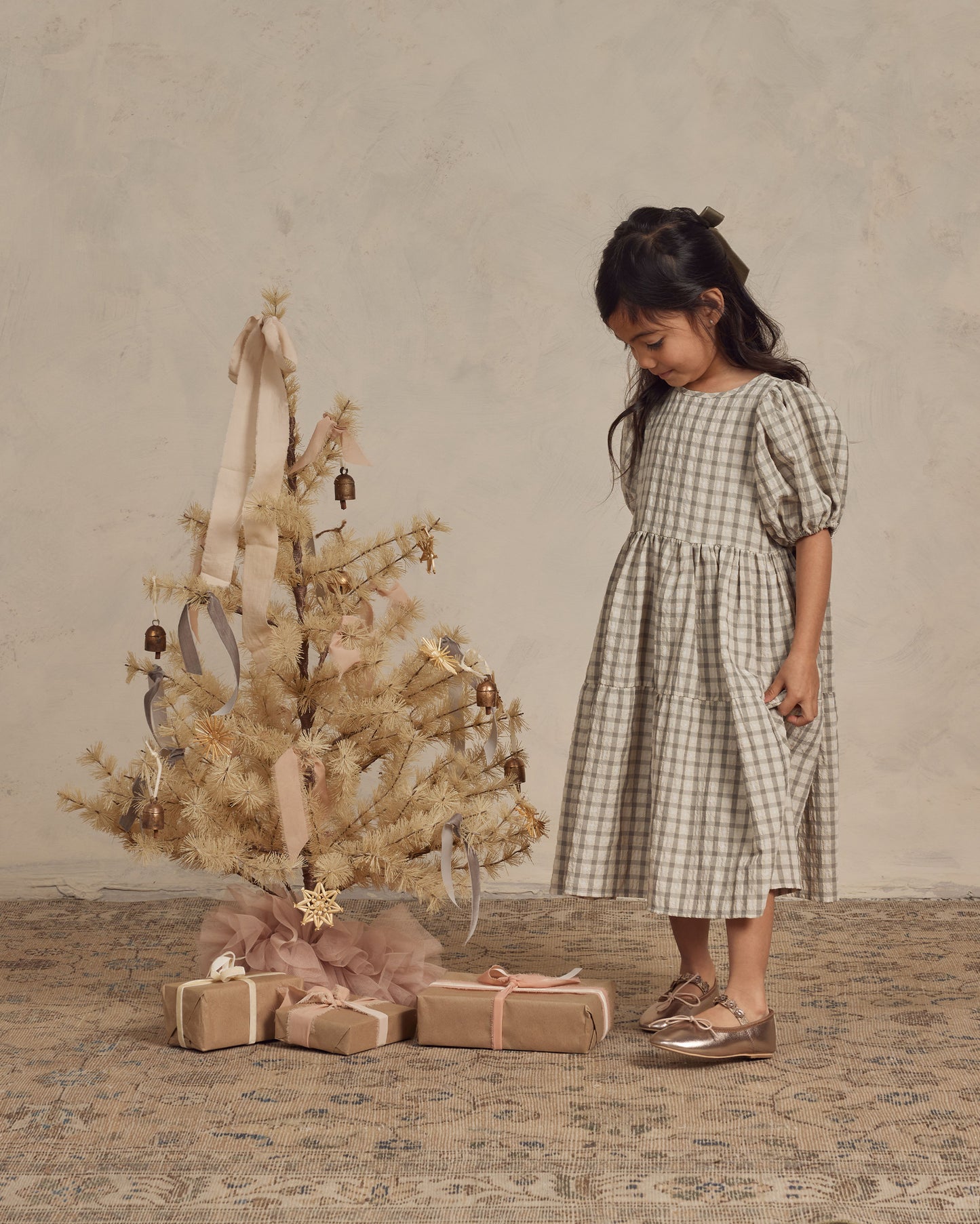 Chloe Dress, Autumn Plaid