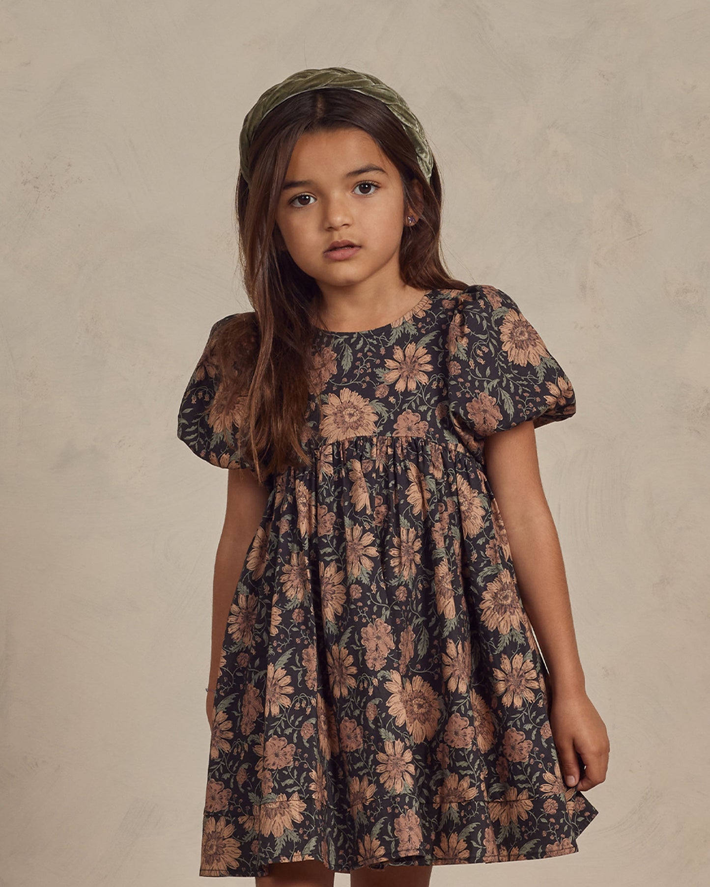 Luna Dress, Holiday Bloom