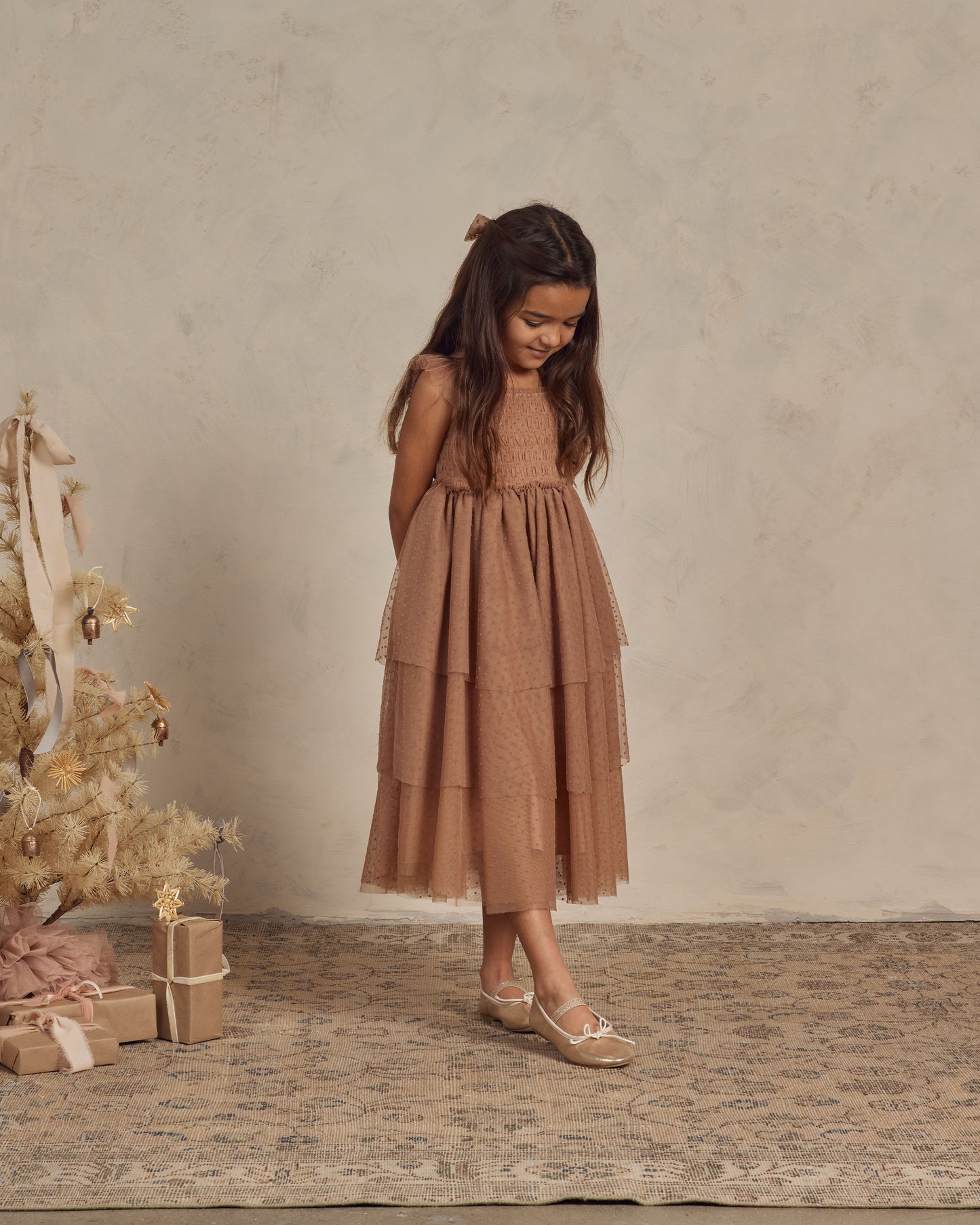 Valentina Dress, Mocha