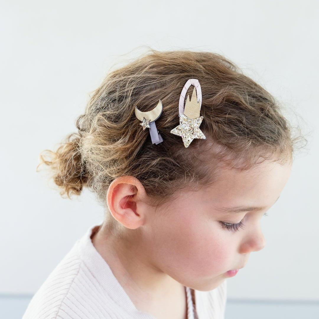 Night Sky Hair Clip Set