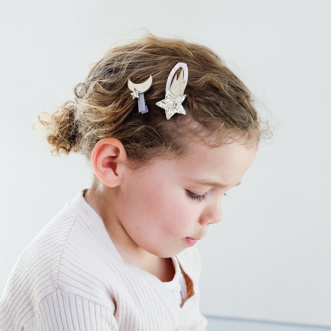 Night Sky Hair Clip Set