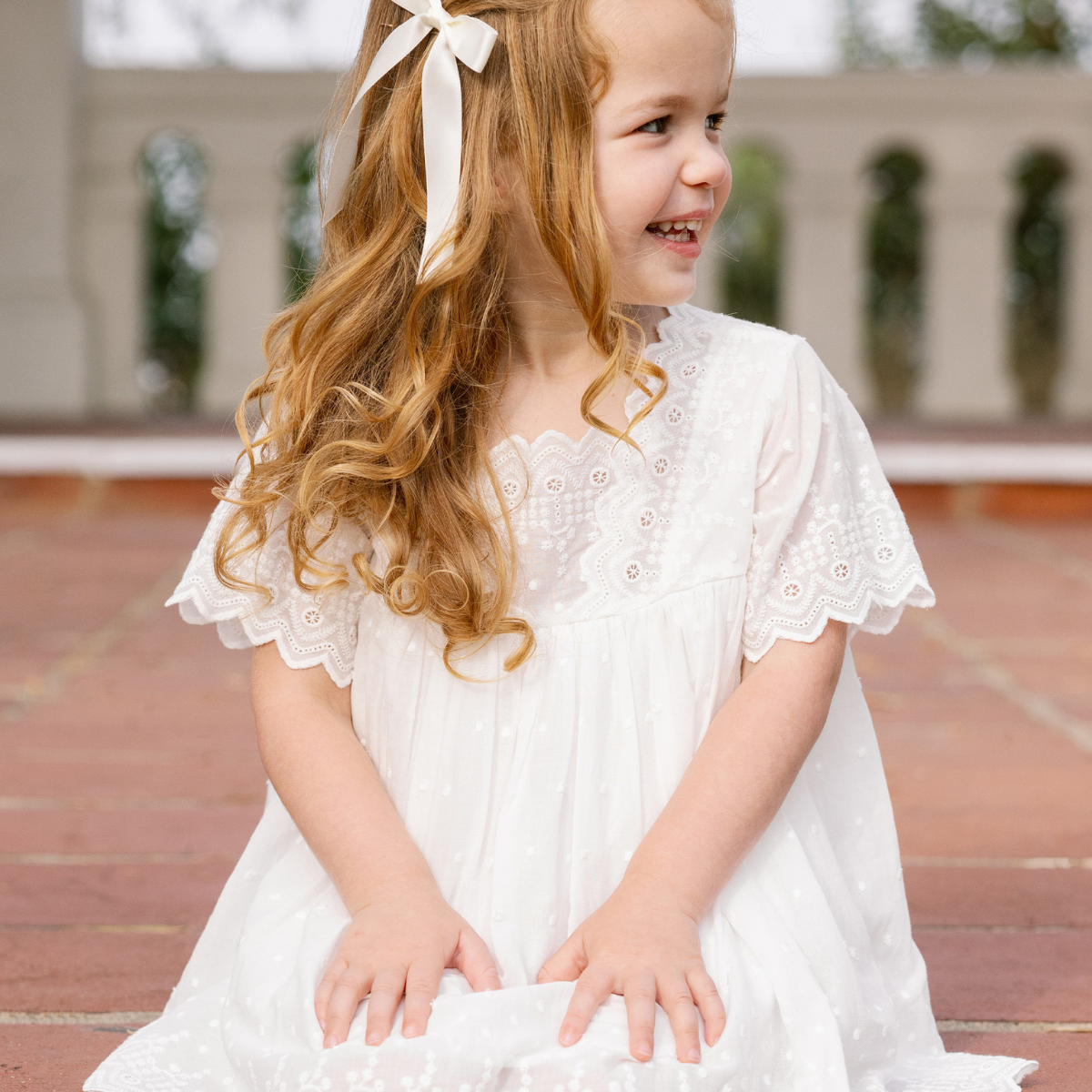 Estella.K　Nora Lace Trim Dress Estella.K Nora Lace Trim Dress Estella K Nora Lace Trim