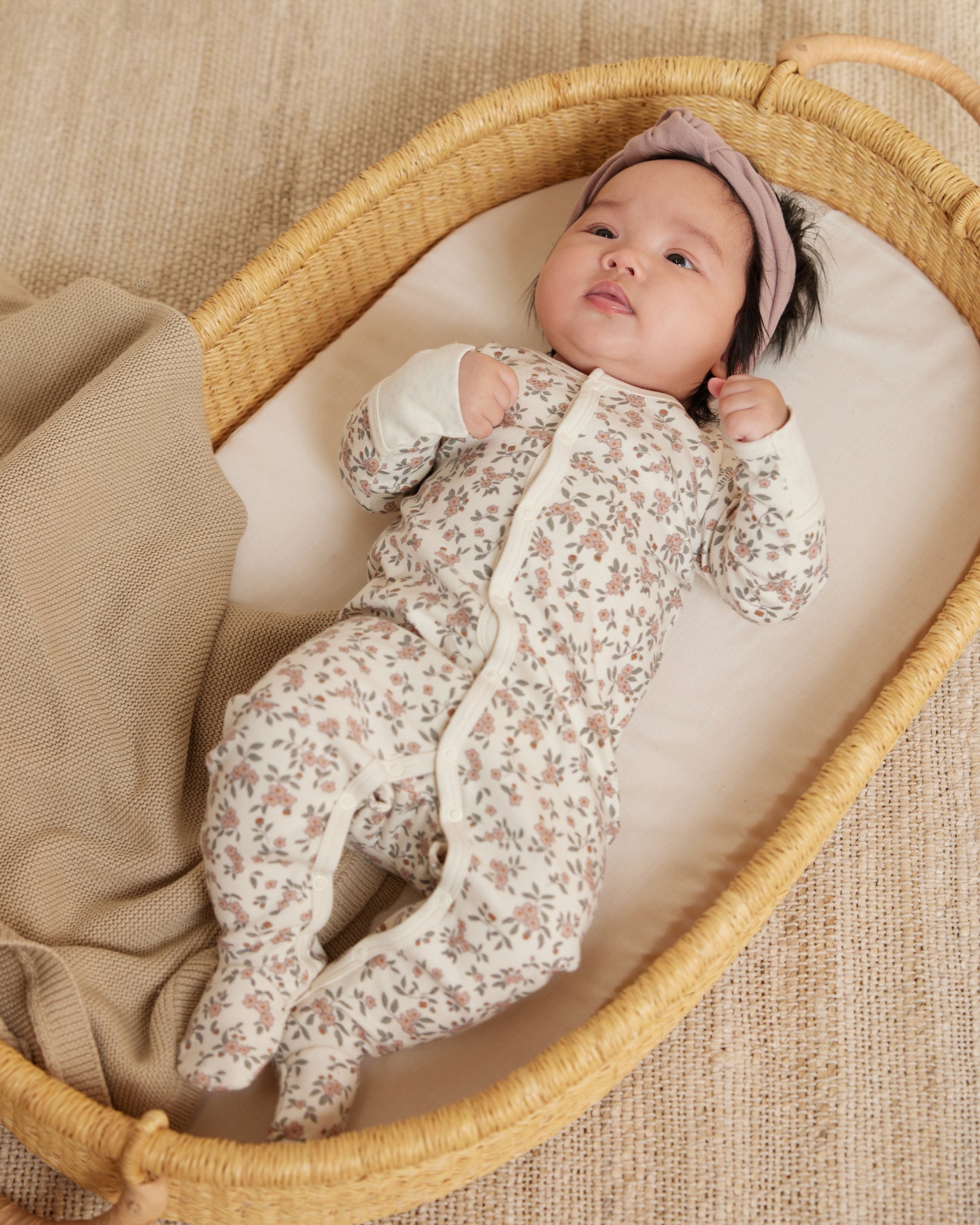 Knotted Headband, Mauve