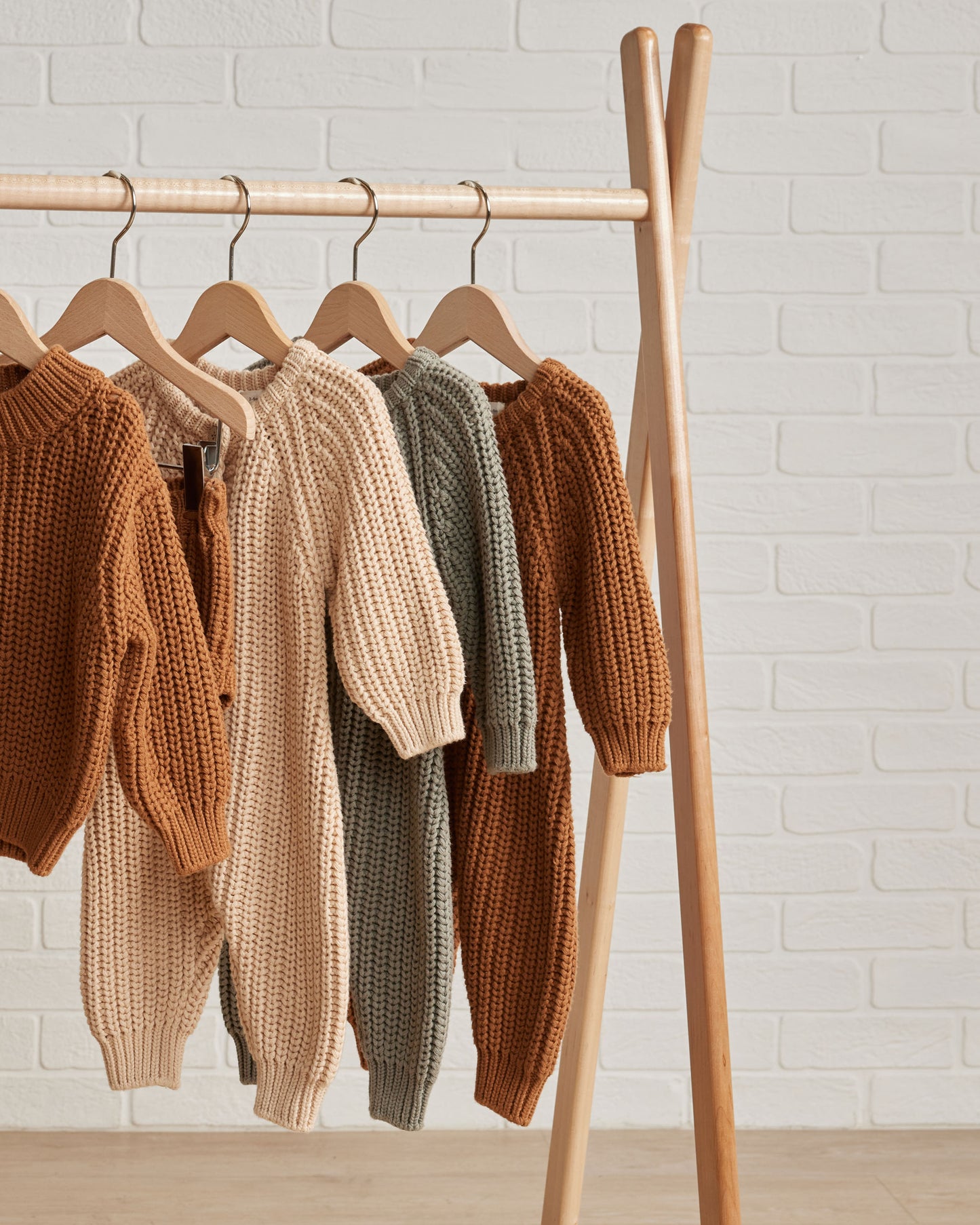 Chunky Knit Jumpsuit, Shell