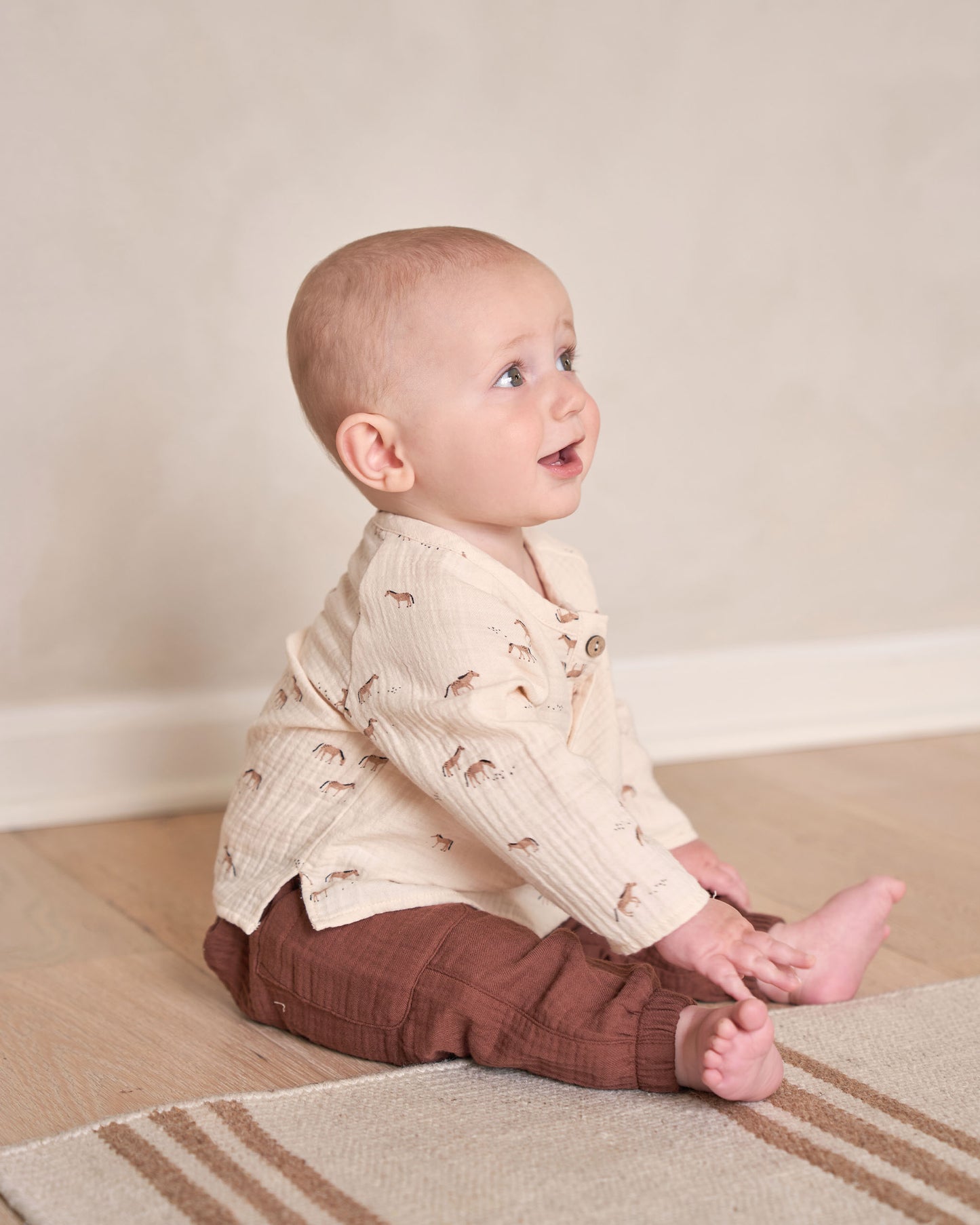 Organic Luca Pant, Plum