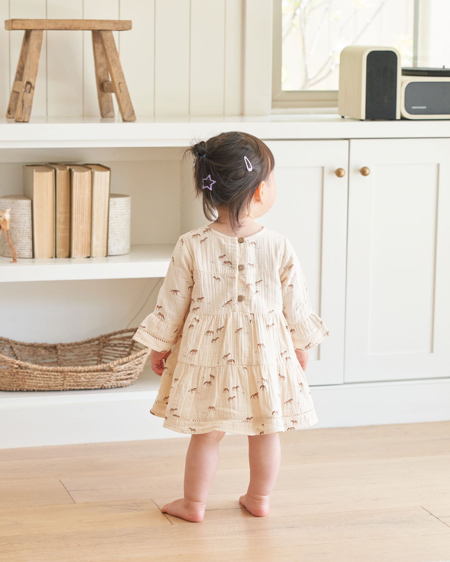 Organic Belle Dress, Horses
