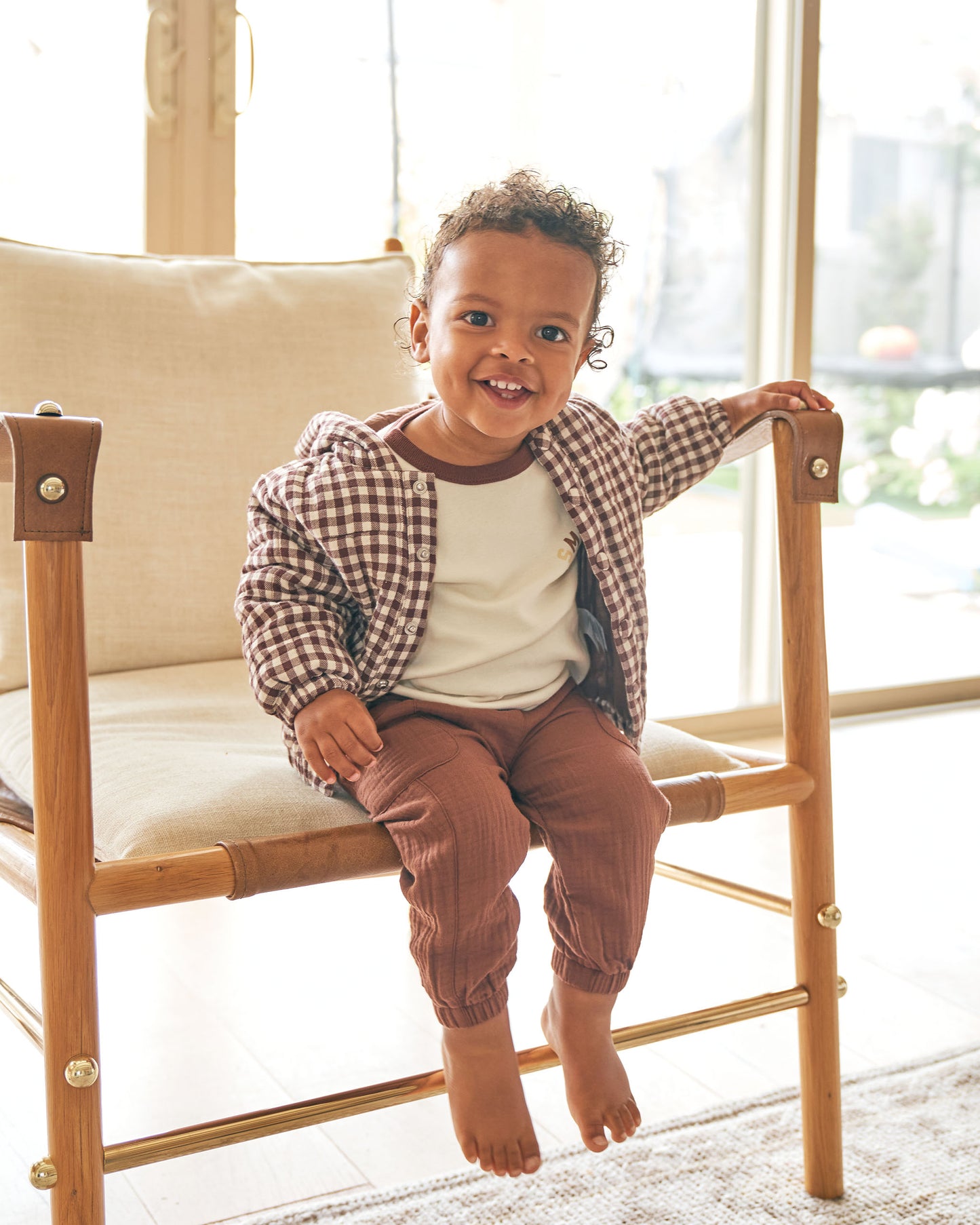 Organic Luca Pant, Plum