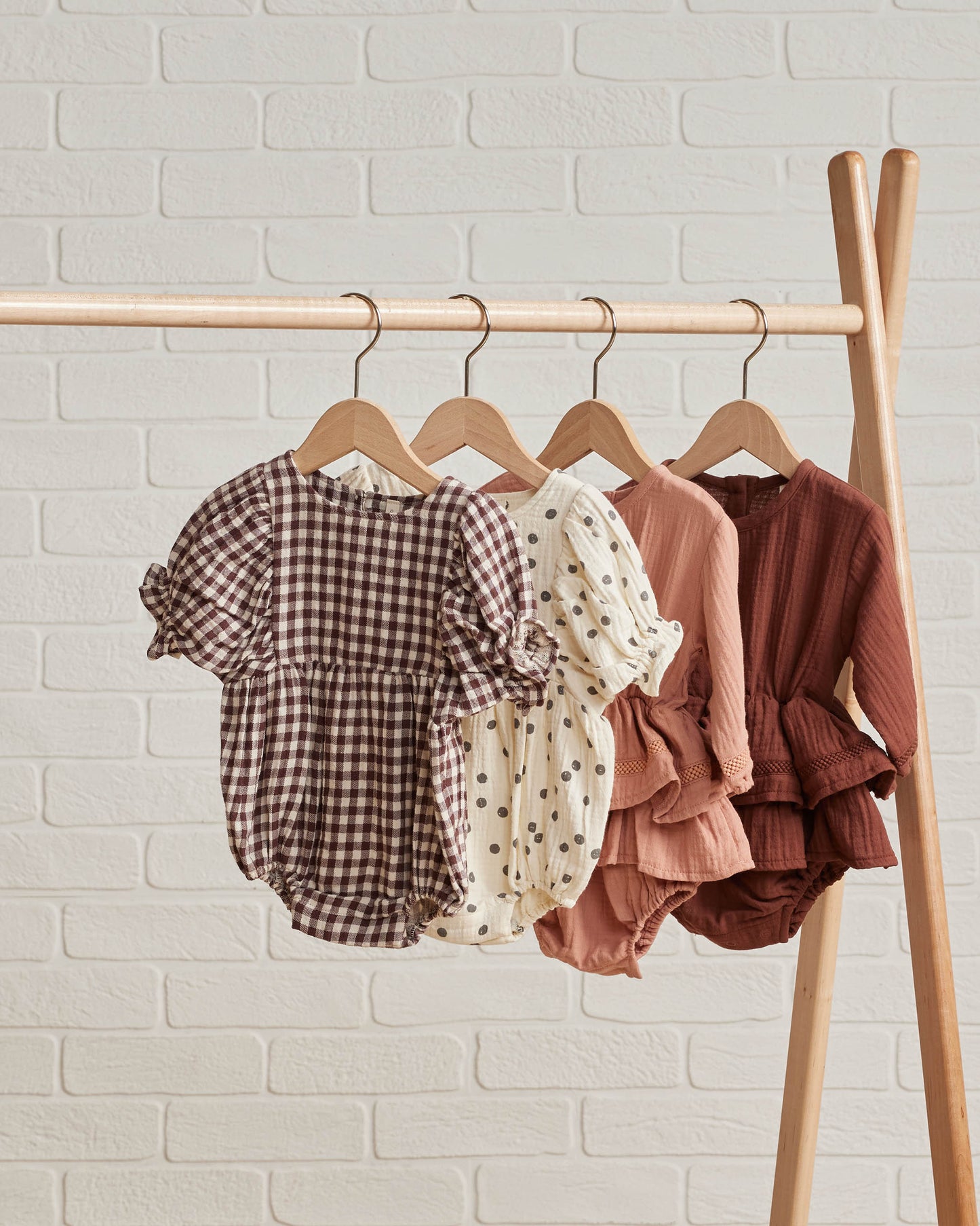 Organic Rosie Romper, Plum