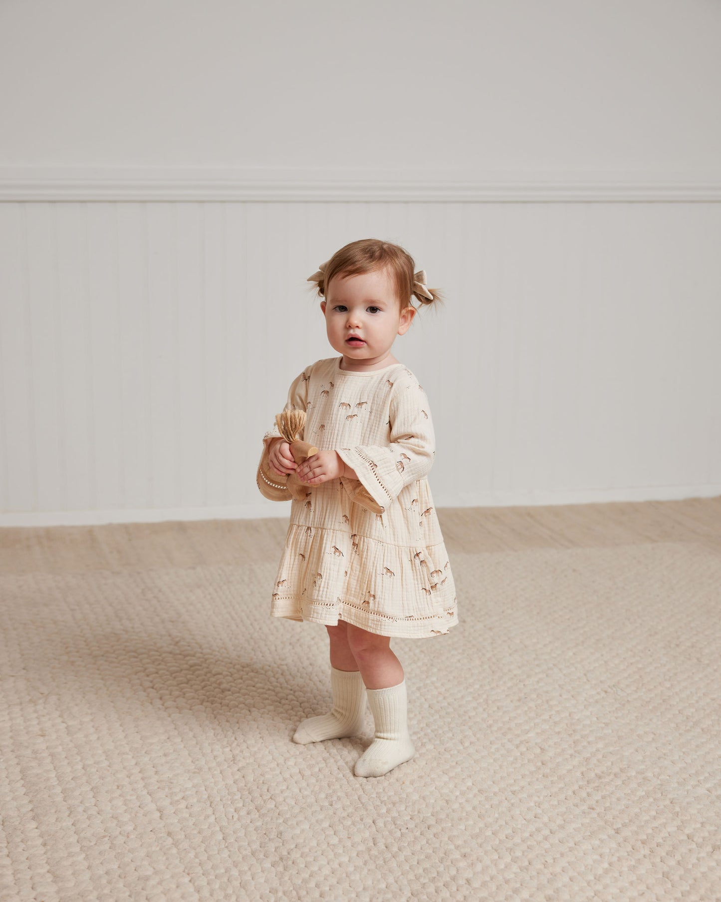 Organic Belle Dress, Horses