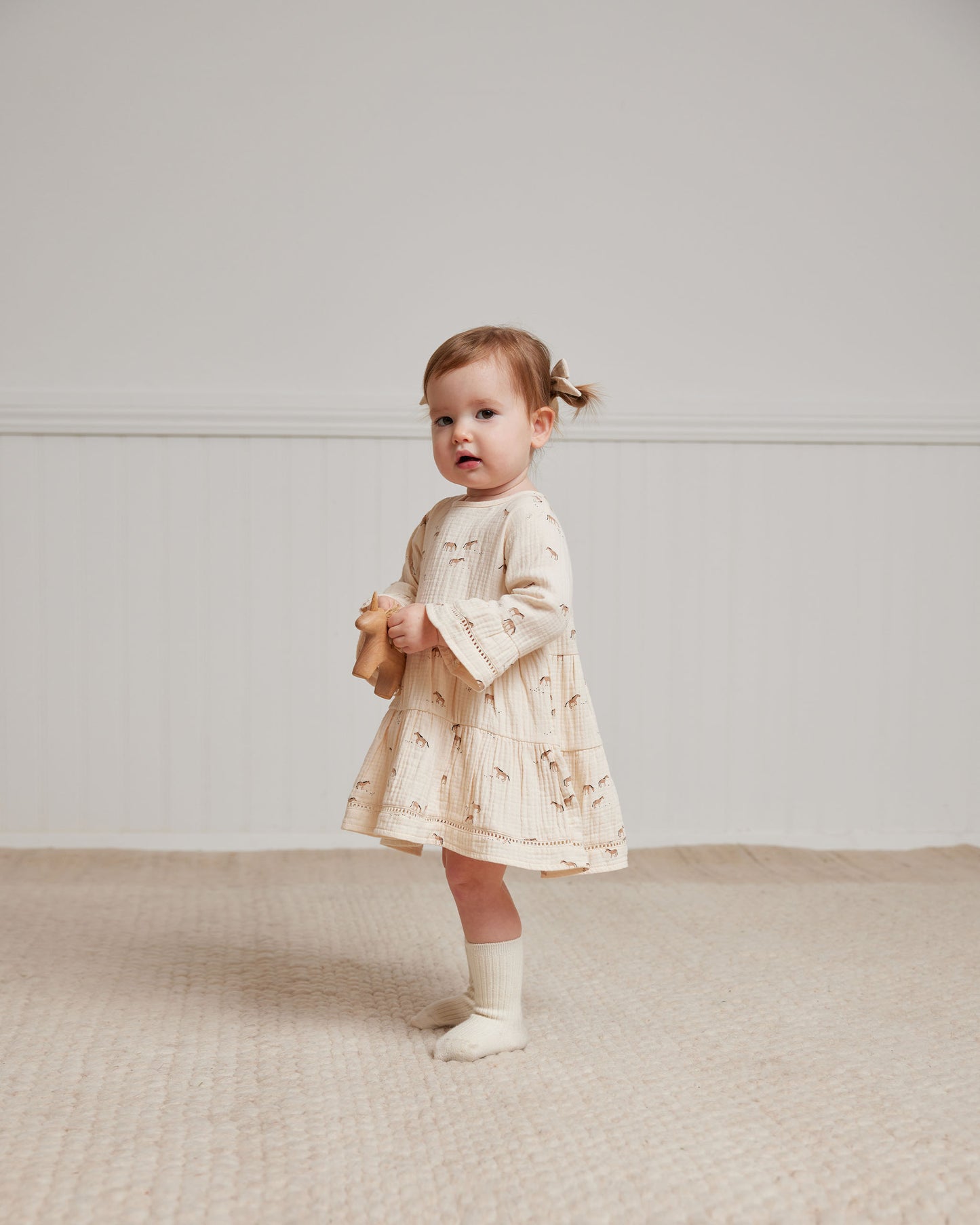 Organic Belle Dress, Horses