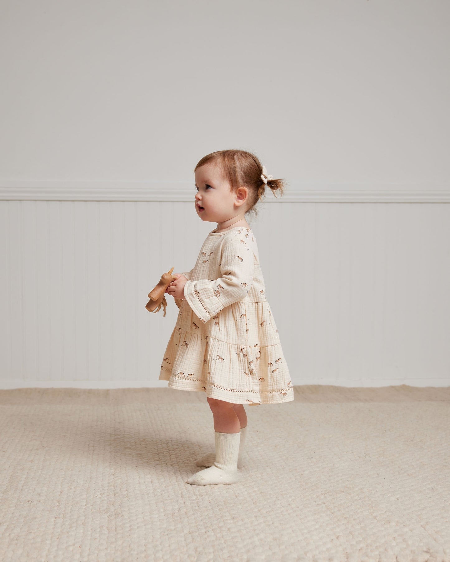 Organic Belle Dress, Horses