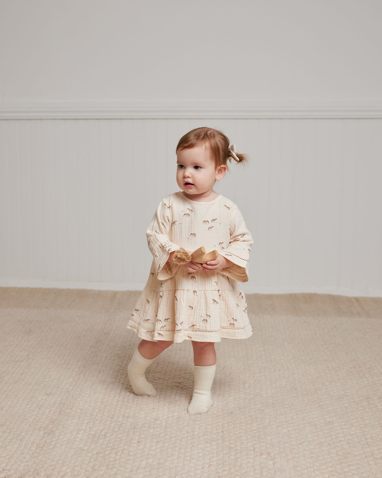 Organic Belle Dress, Horses