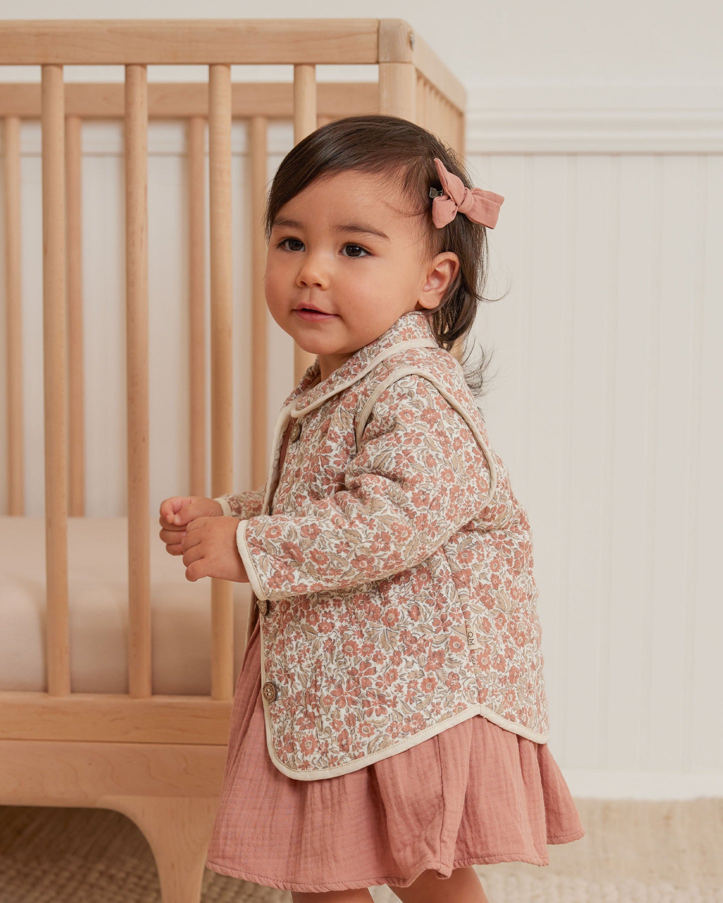 Organic Brielle Dress, Rose