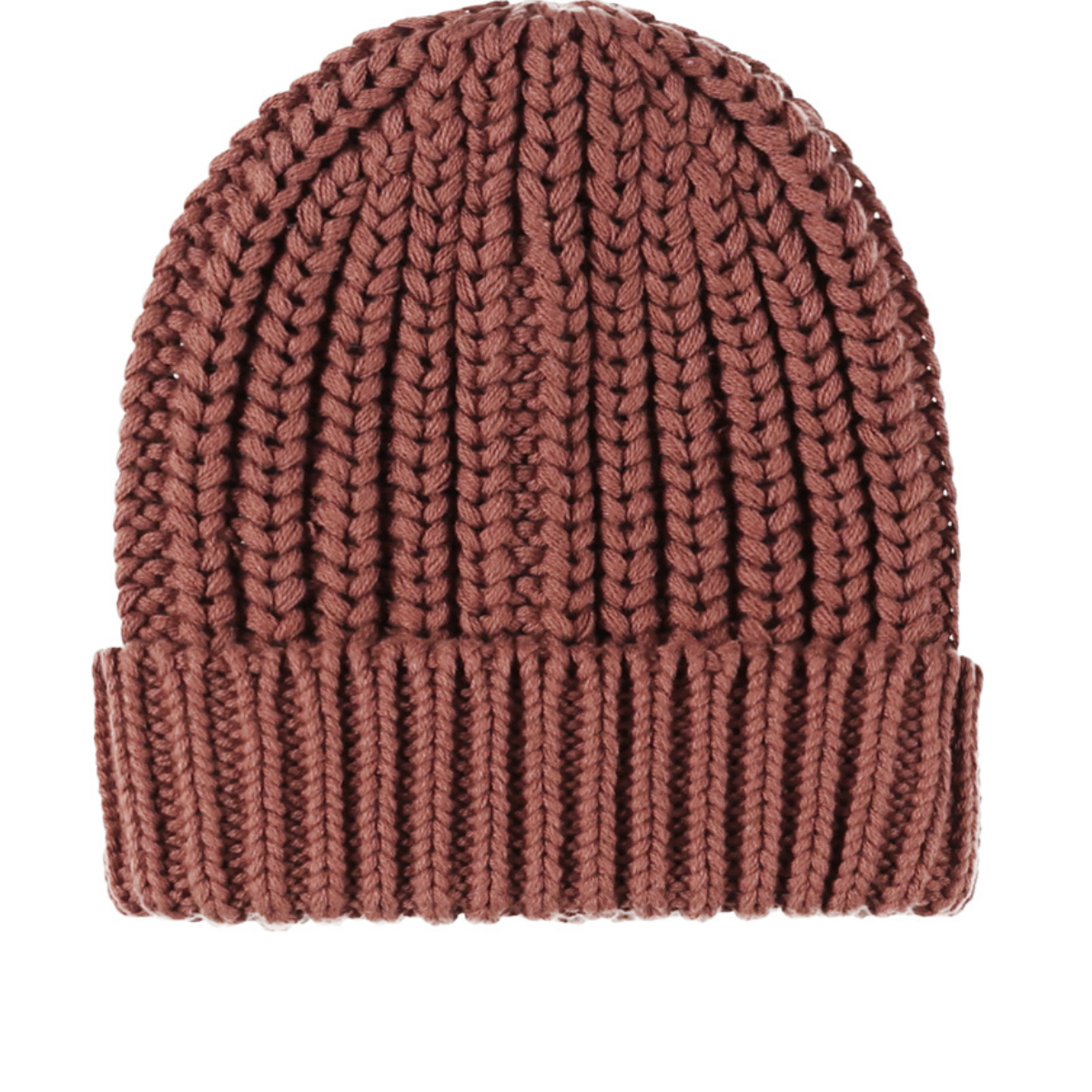 Chunky Knit Beanie, Cranberry – SpearmintLOVE