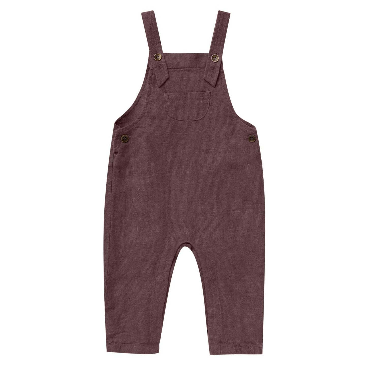 Rylee & Cru Baby Overalls, Plum