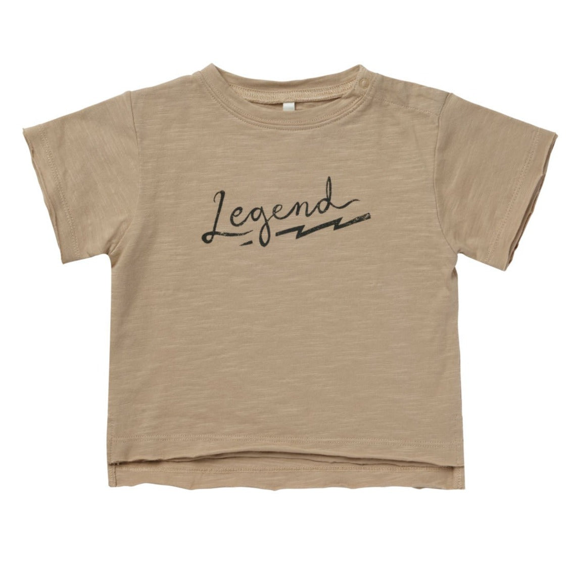 Rylee & Cru Raw Edge Tee, Legend