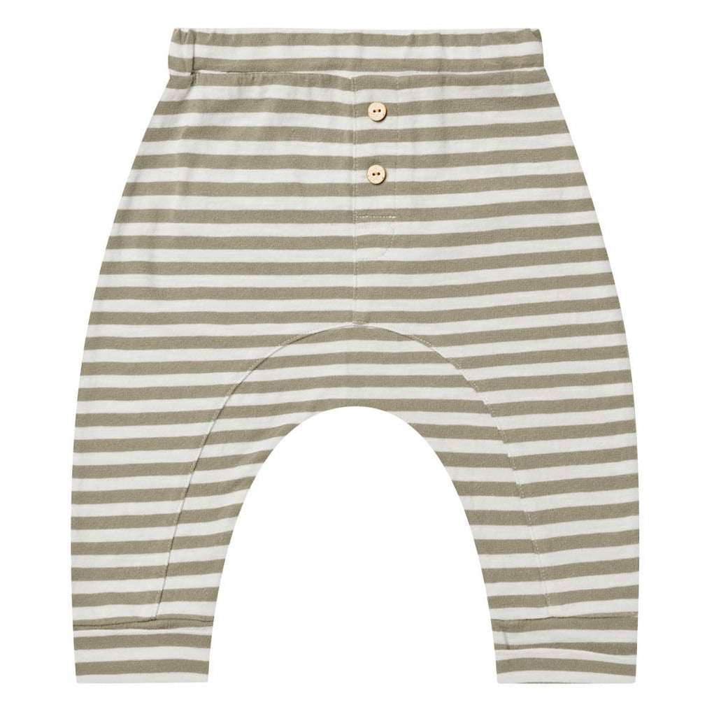 Rylee & Cru Baby Cru Pant, Fern Stripe