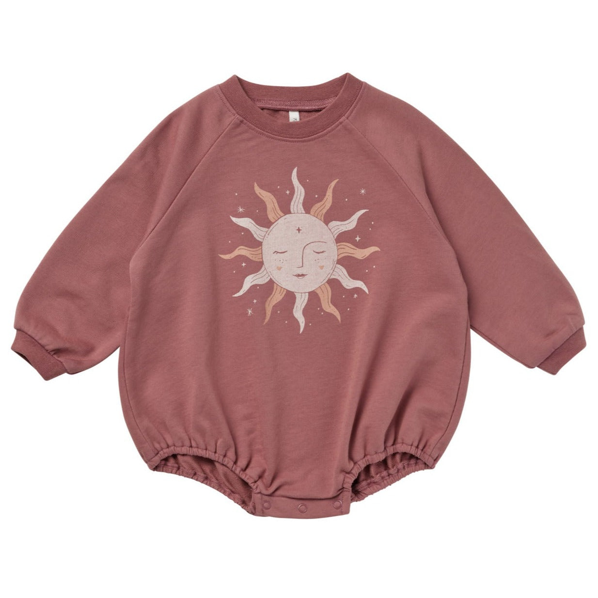 Rylee & Cru Crew Neck Romper, Sun