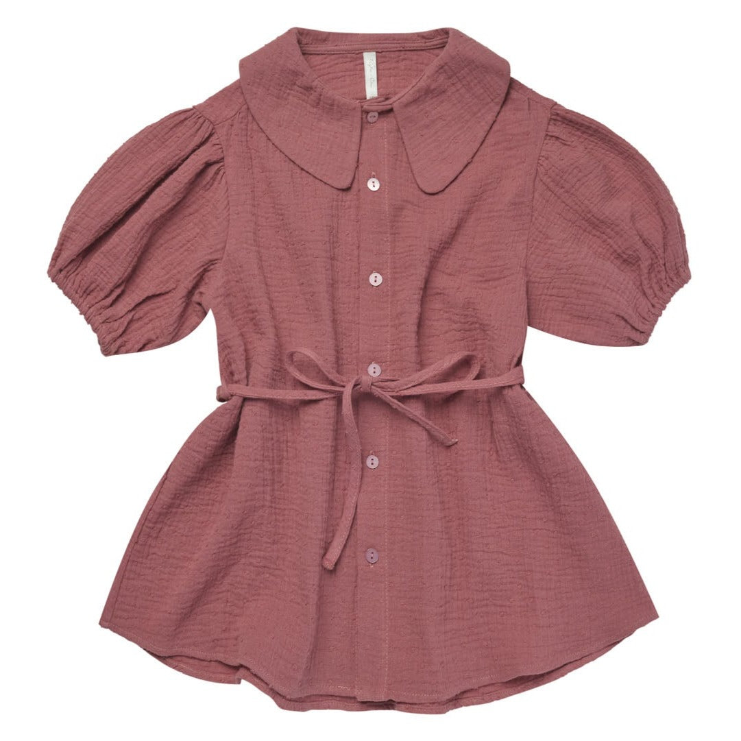 Rylee & Cru Olive Dress, Raspberry