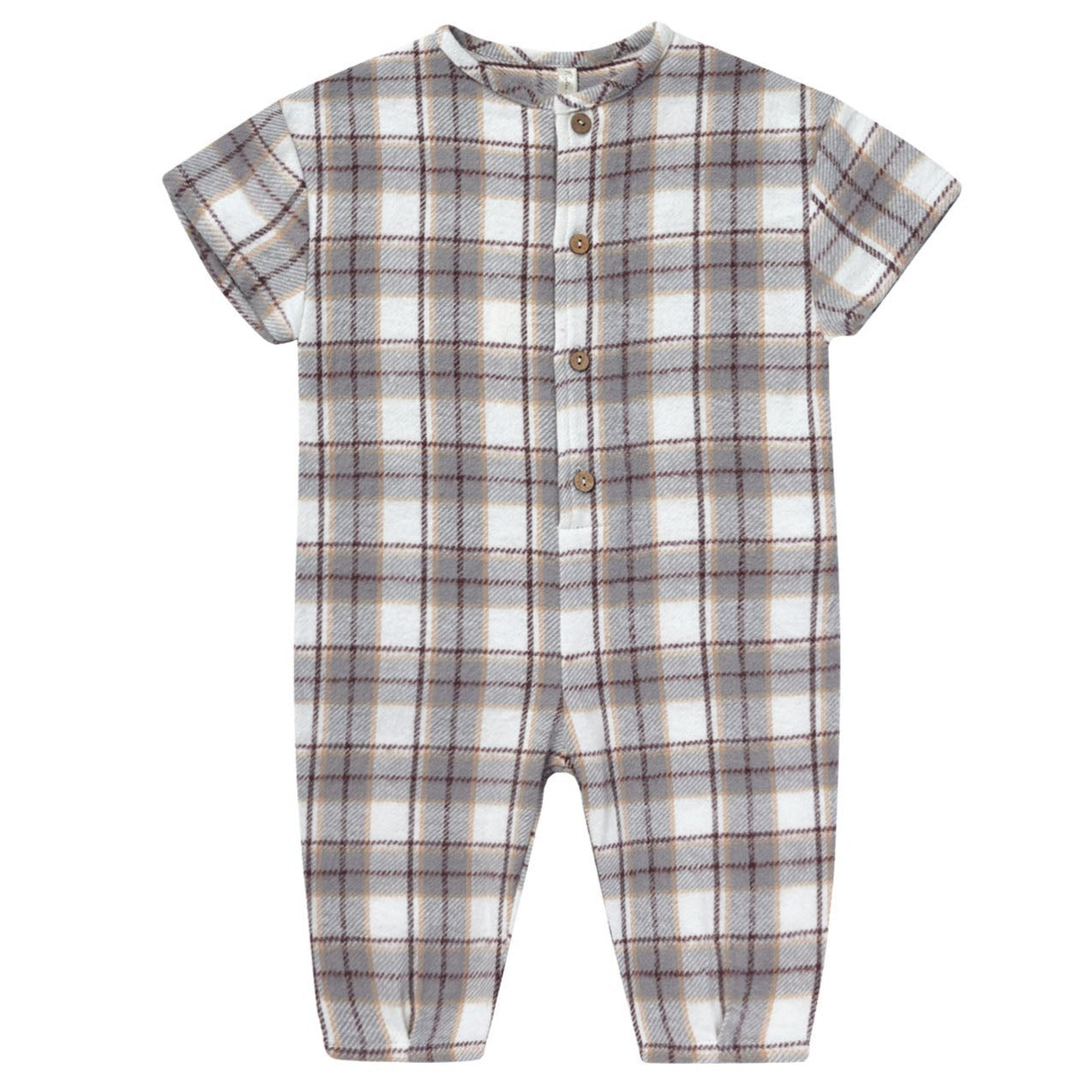 Rylee & Cru Hayes Jumpsuit, Blue Flannel