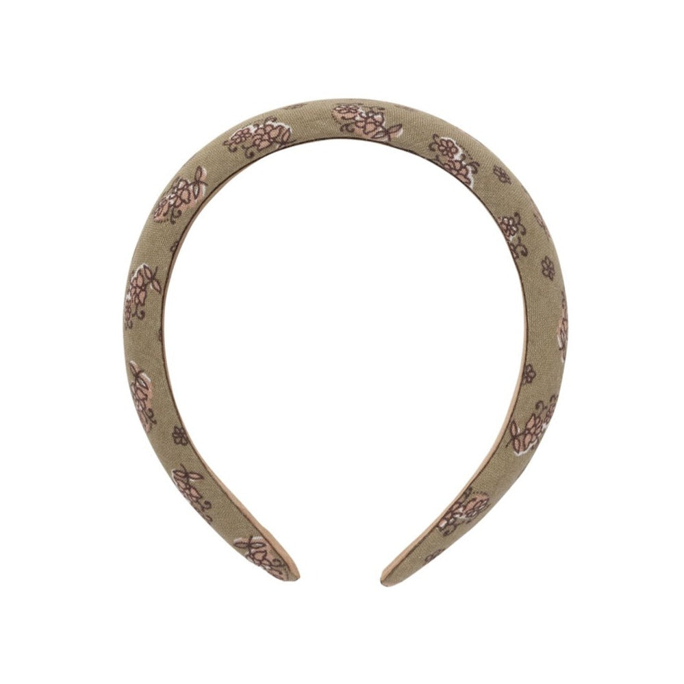 Rylee & Cru Padded Headband, Flower Block