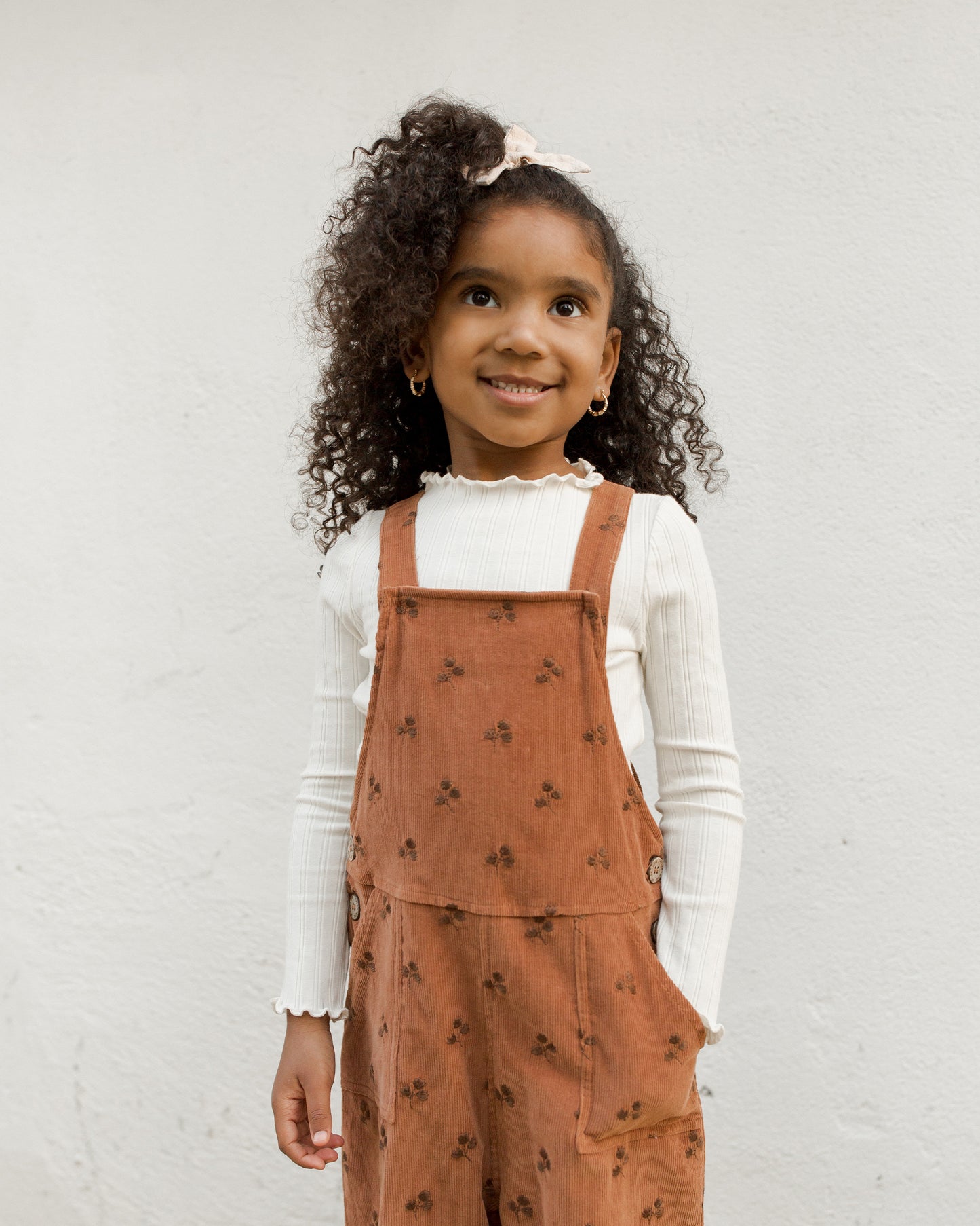 Rylee & Cru Wide Leg Overall, Blossom Embroidery