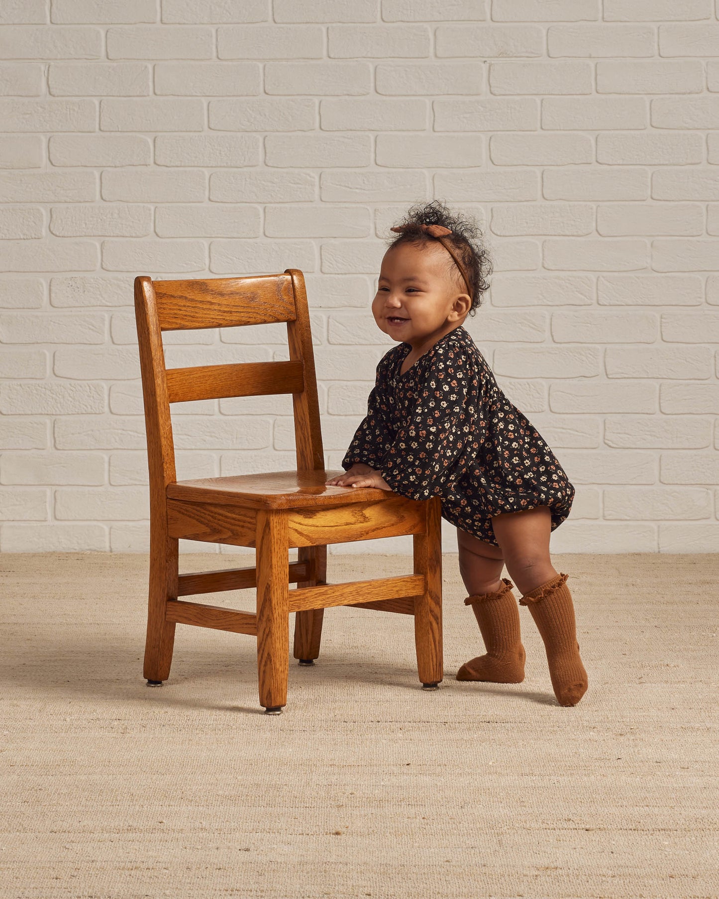 Rylee & Cru Gwen Romper, Dark Floral