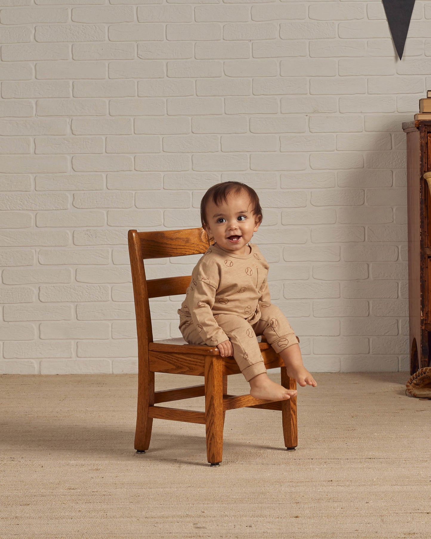 Rylee & Cru Baby Cru Pant, Baseball