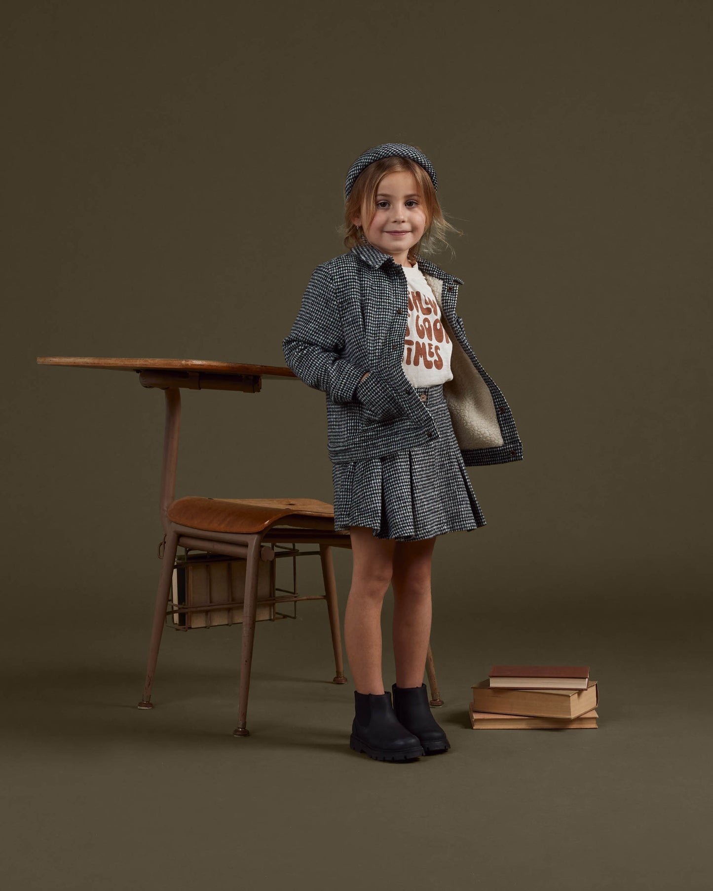 Rylee & Cru Boxy Tee, Good Times