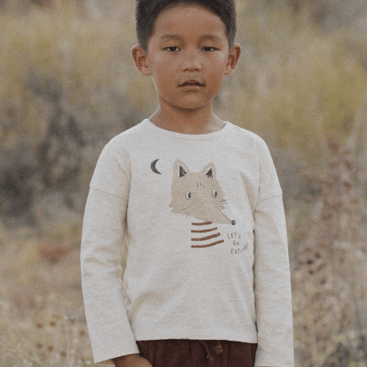 Rylee & Cru Long Sleeve Tee, Coyote – SpearmintLOVE