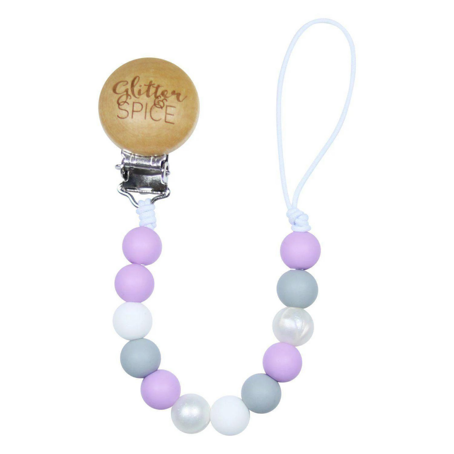 Pacifier Clip, Violet