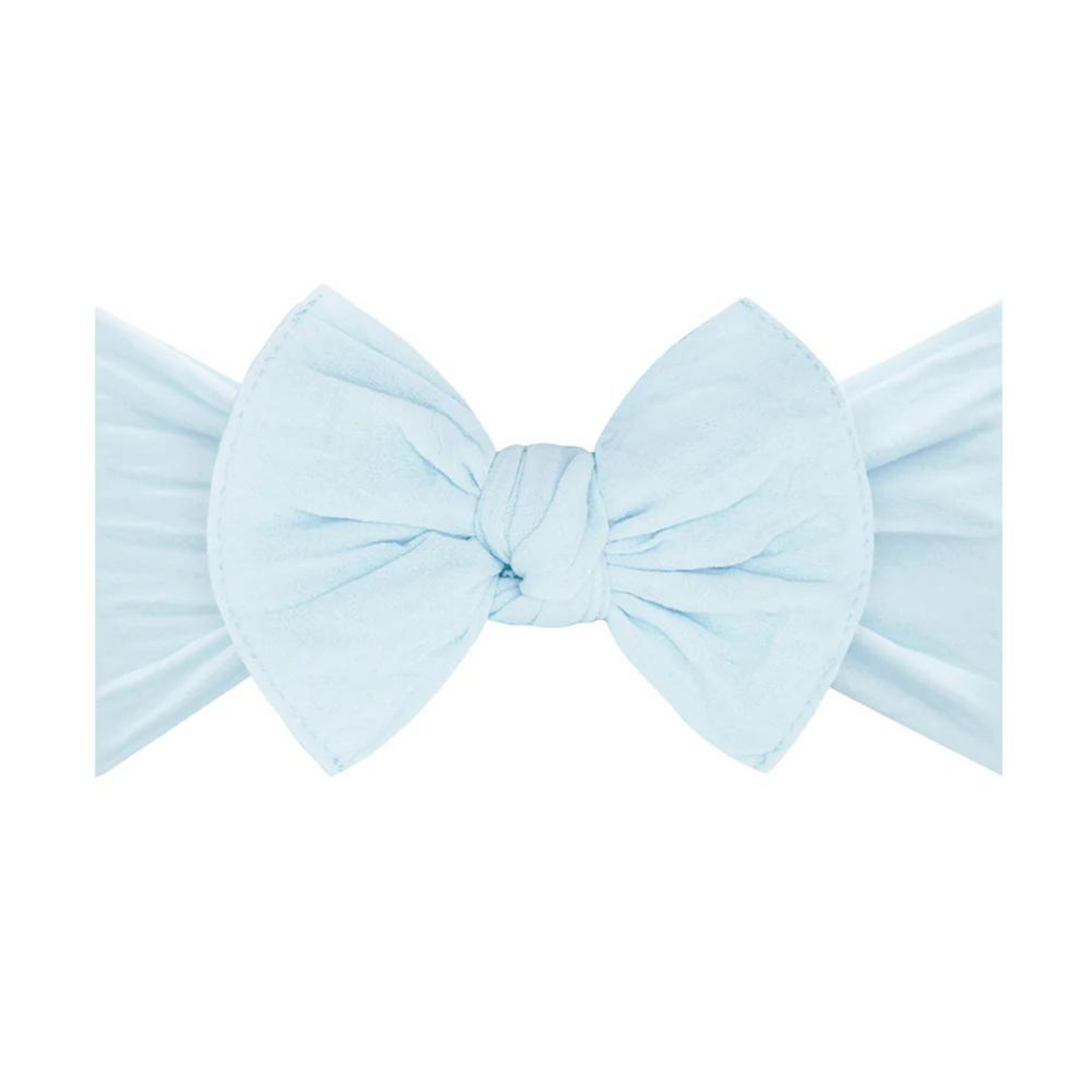 Knot Bow, Chambray