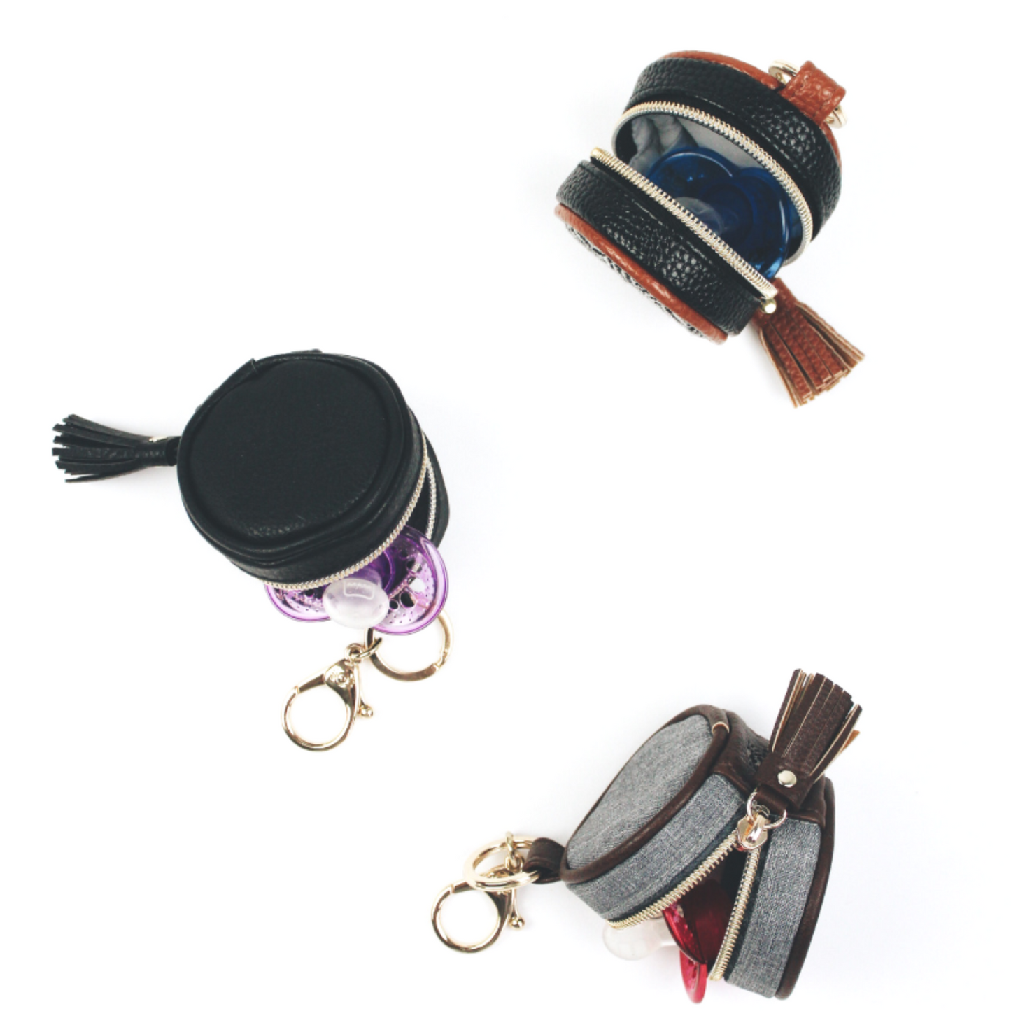 Pacifier Charm Pod, Black