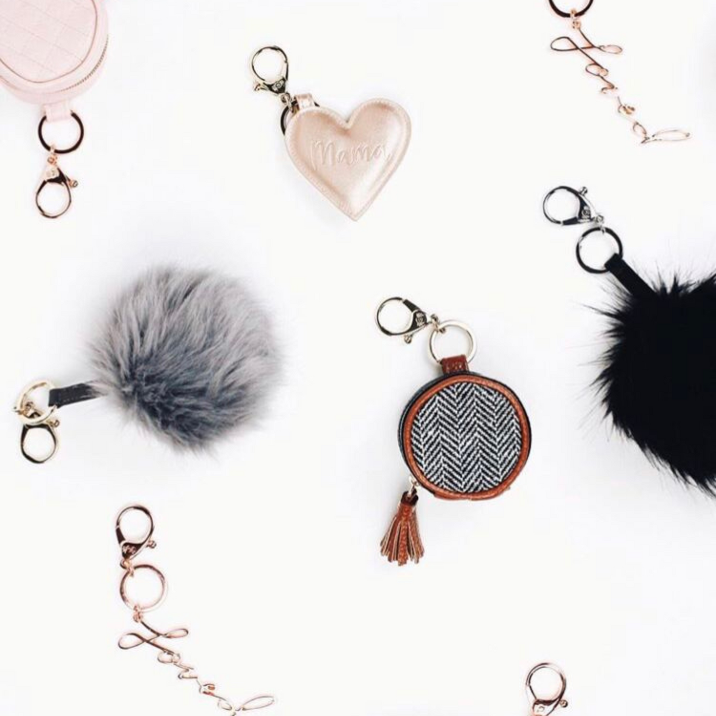 Pacifier Charm Pod, Coffee & Cream