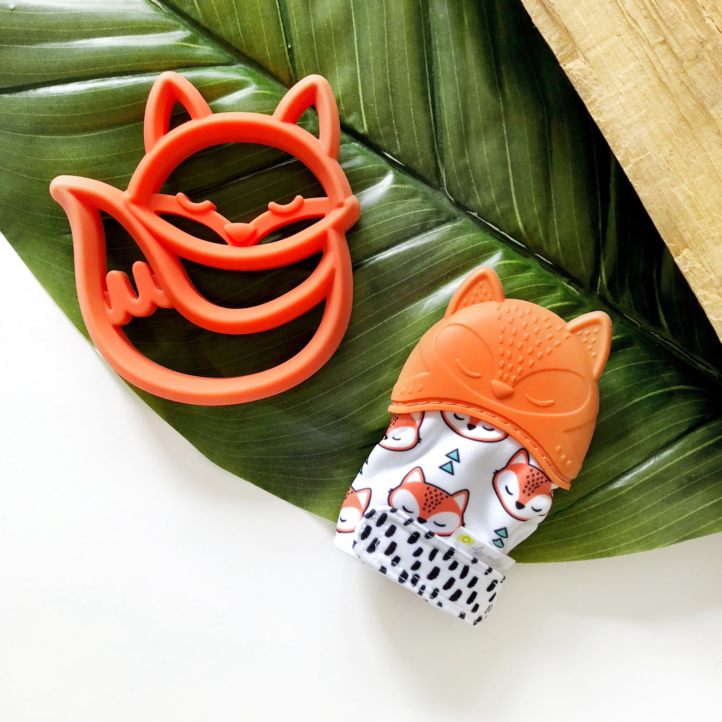Silicone Baby Teether, Fox