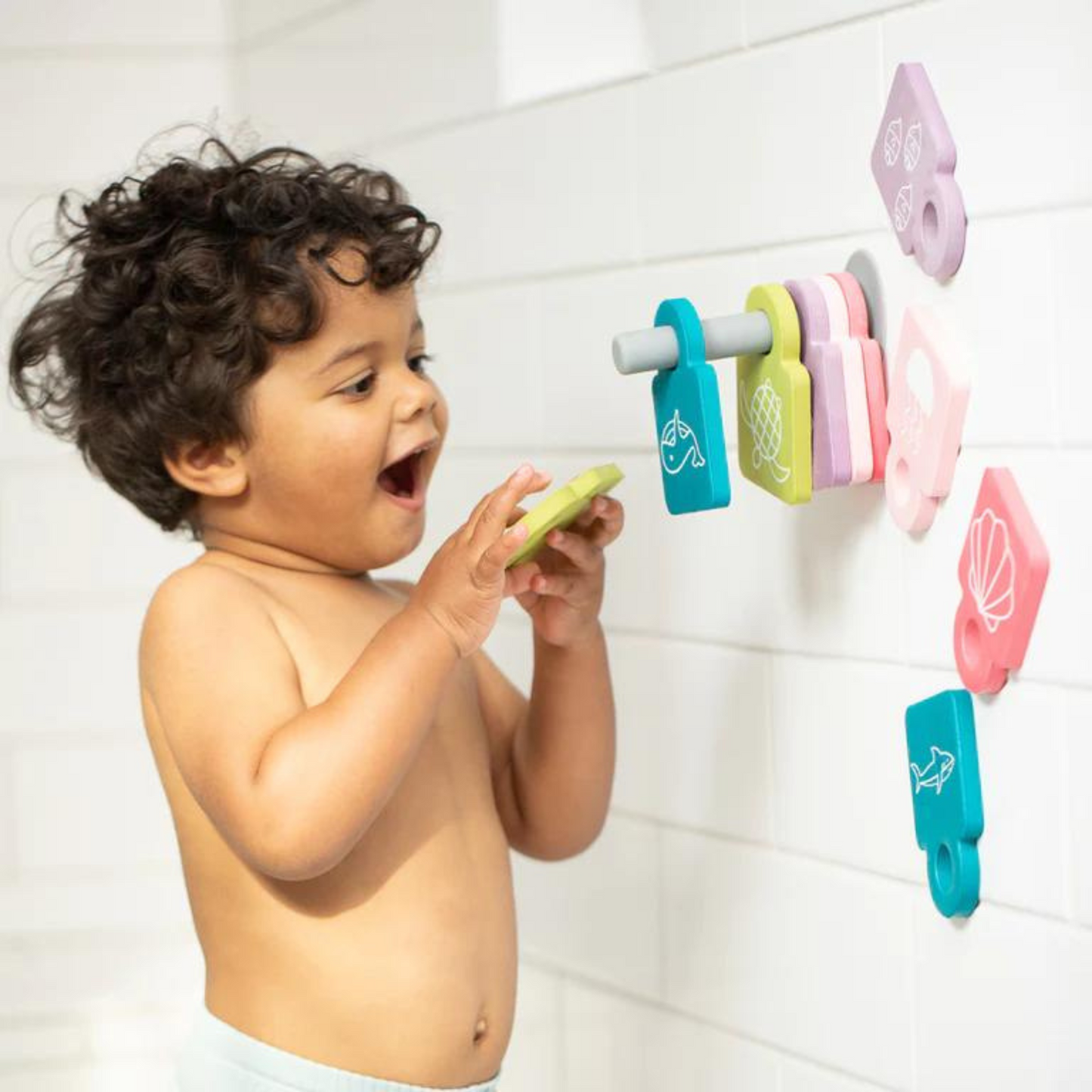 Bath Stacker Tub Hub Toy, Beach