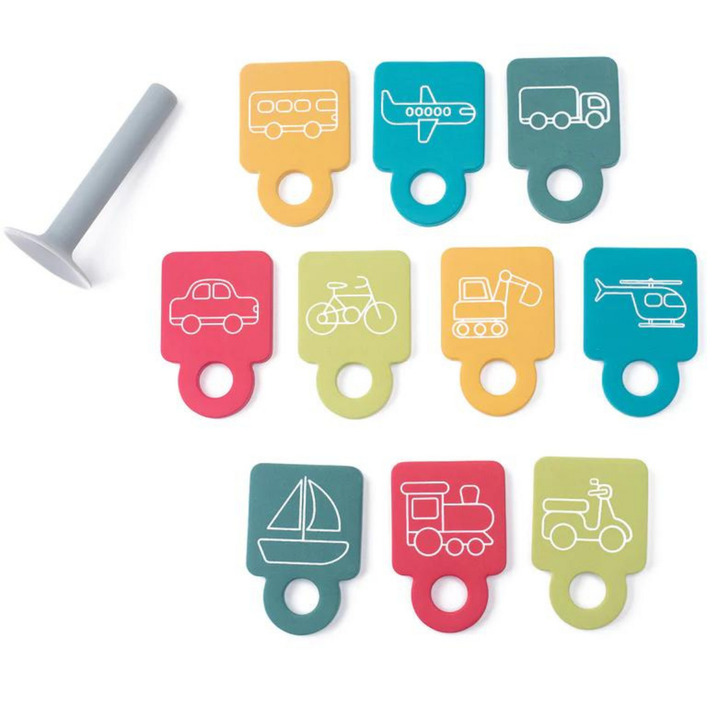 Bath Stacker Tub Hub Toy, Transportation