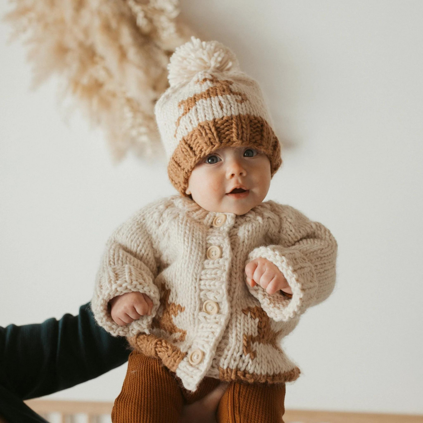 Oh Deer Cardigan Knit Sweater
