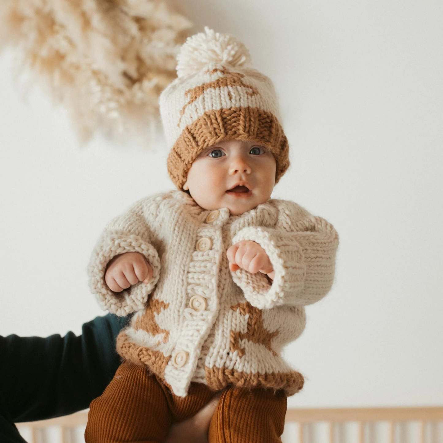 Oh Deer Cardigan Knit Sweater