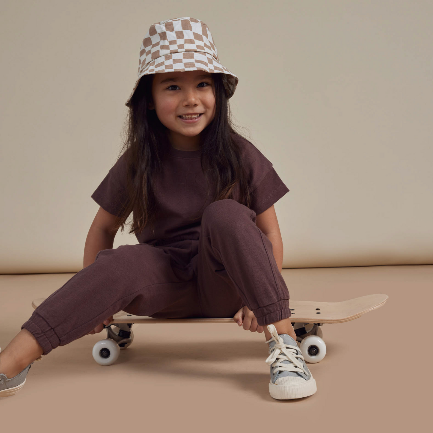 Rylee & Cru Bucket Hat, Sand Check